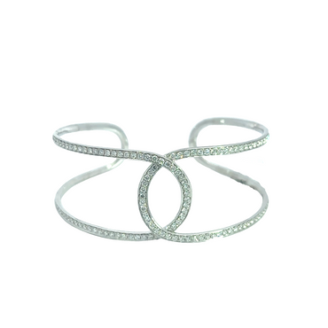 ARMREIF "DAINTILY" WEißGOLD