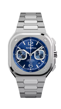 BR 05 CHRONO BLUE STEEL BR 05 CHRONO BLUE STEEL