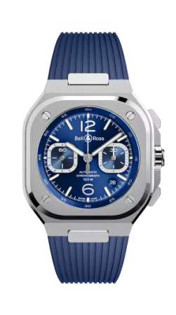 BR 05 CHRONO BLUE RUBBER BR 05 CHRONO BLUE RUBBER