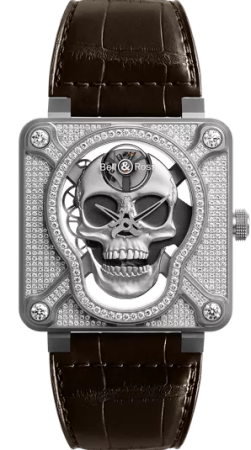 BR 01 LAUGHING SKULL FULL DIAMOND BR 01 LAUGHING SKULL FULL DIAMOND