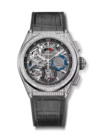 DEFY 21 "DIAMOND" BRUSHED TITAN