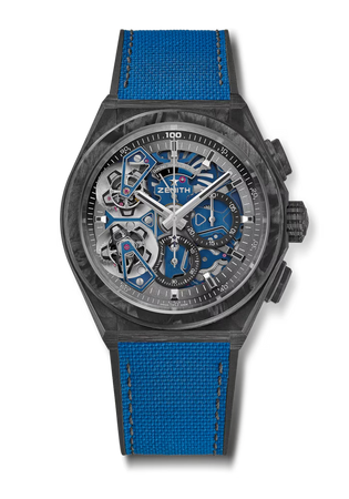 LIMITIERTE AUFLAGE DEFY BLUE DOUBLE TOURBILLON CARBON LIMITIERTE AUFLAGE DEFY BLUE DOUBLE TOURBILLON CARBON