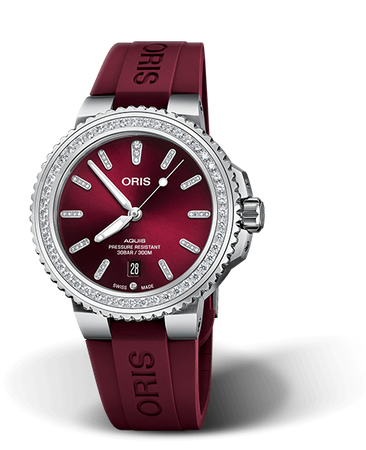 AQUIS DATE DIAMONDS WINE RED