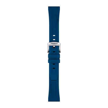 ORIGINAL TISSOT KAUTSCHUKARMBAND BLAU BANDANSTOSS 20 MM