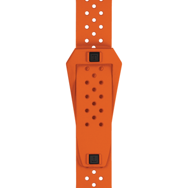 ORIGINAL TISSOT SIDERAL KAUTSCHUKARMBAND ORANGE