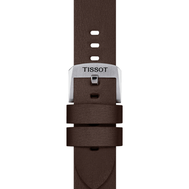 ORIGINAL TISSOT SYNTHETIKARMBAND BRAUN BANDANSTOSS 20 MM