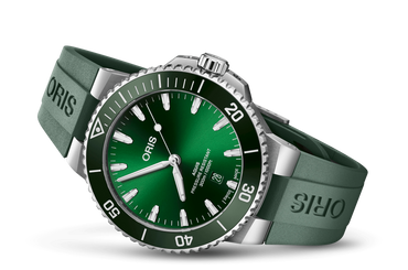 AQUIS DATE 43,5MM GREEN