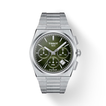 TISSOT PRX AUTOMATIC CHRONOGRAPH GREEN