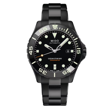 OCEAN STAR 600 CHRONOMETER BLACK ON BLACK