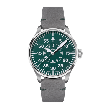 FLIEGERUHR BASIS AACHEN GRÜN 42