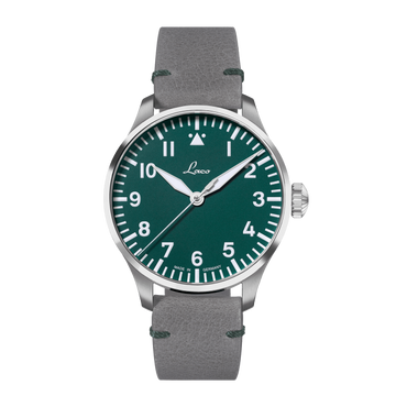 FLIEGERUHR BASIS AUGSBURG GRÜN 42