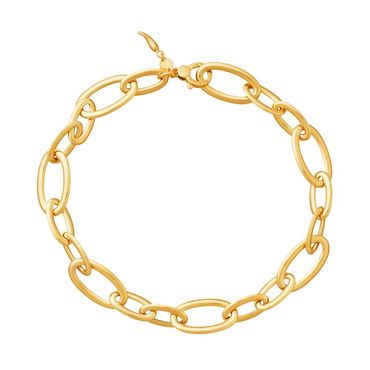 halskette mit ovalen kettengliedern bold