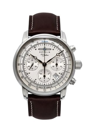 Chronograph mit Lederarmband  Chronograph mit Lederarmband