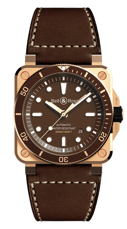 BR 03-92 DIVER BROWN BRONZE BR 03-92 DIVER BROWN BRONZE
