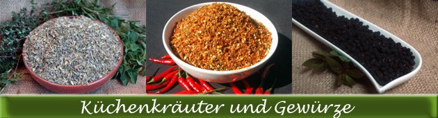 Küchenkräuter / Gewürze