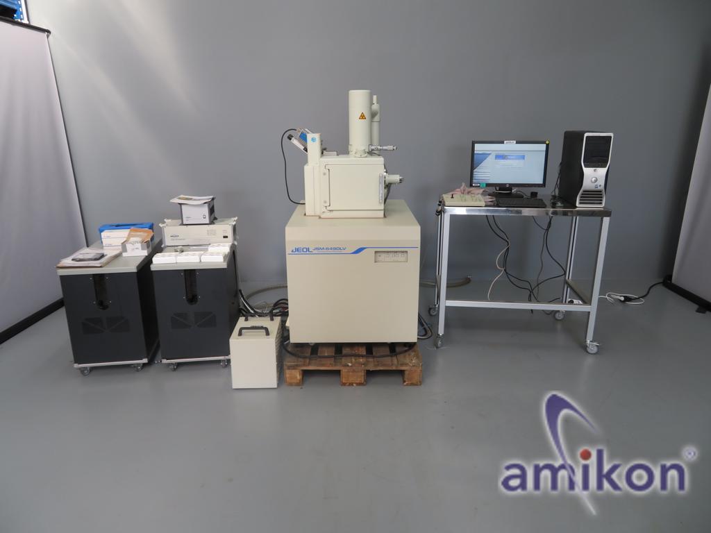 Jeol Rasterelektronenmikroskop PC SEM JSM Bruker XFlash Detektor Amikon Shop De An