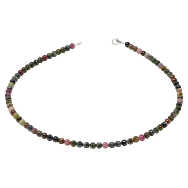 Halskette aus Turmalin multicolor