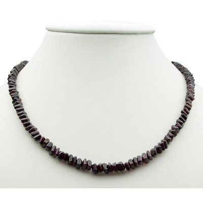 Kette Collier aus echtem Granat