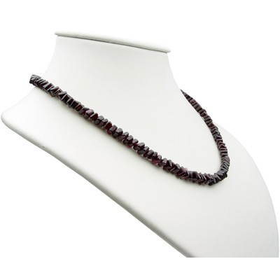 Kette Collier aus echtem Granat