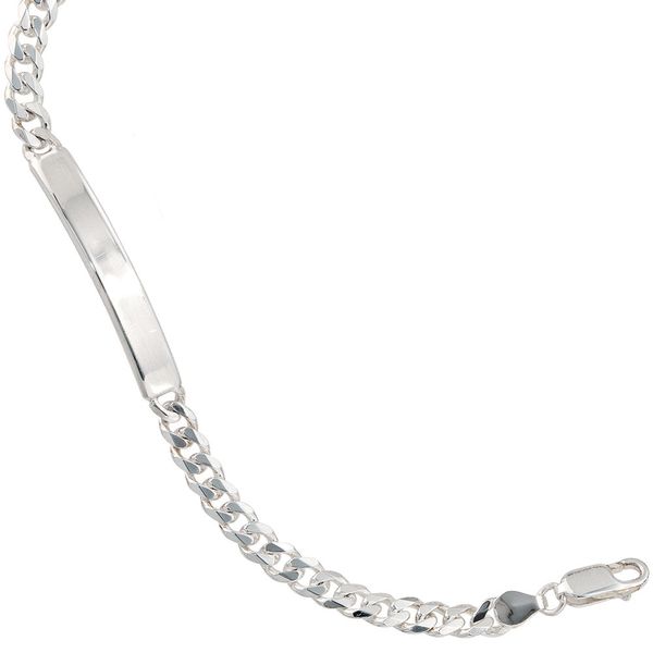 Schildband aus 925 Silber 21cm