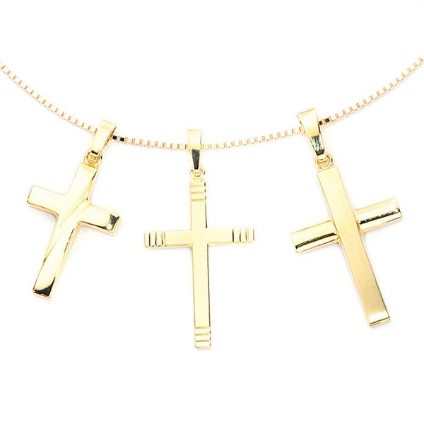 Edles Kreuz aus 333 Gelbgold