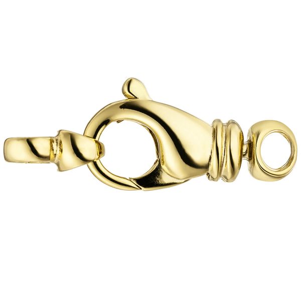 Karabiner-Verschluss aus 585 Gelbgold