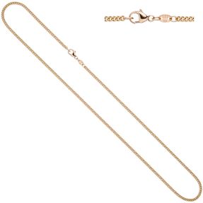 2,0mm Panzerkette Kette Collier 585 Gold Rotgold 50cm Halskette Halsschmuck