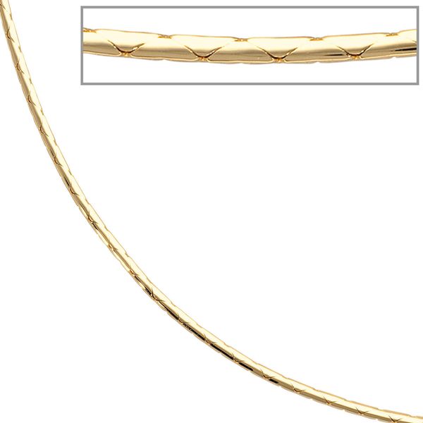 Kette aus 585 Gelbgold 42 cm