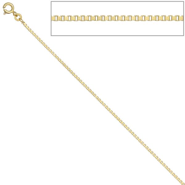 1,5mm Venezianerkette 585 Gelbgold 42 cm