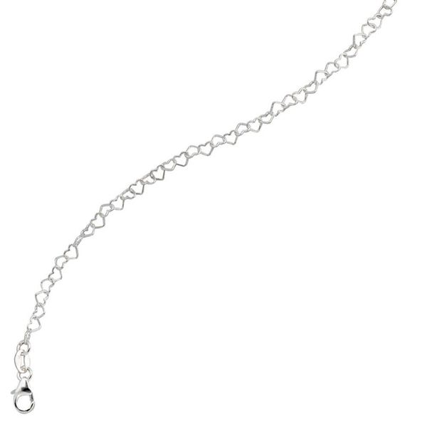 Armband Herzen 925 Sterlingsilber 14.5cm