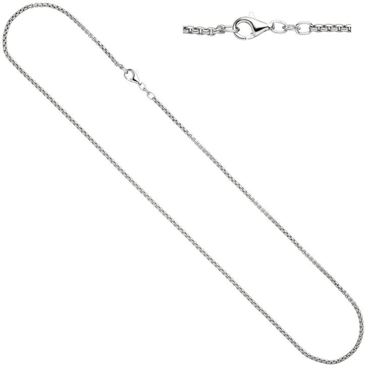 1,6mm Venezianerkette 925 Silber oval 42cm