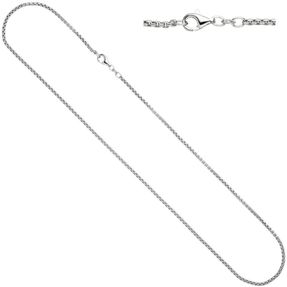 2,5mm Venezianerkette Silberkette Kette Collier 925 Silber oval 50cm Unisex