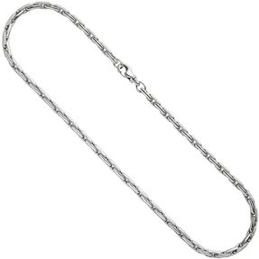 4,6mm Kette Collier Halskette aus 925 Silber Silberkette Länge 45cm