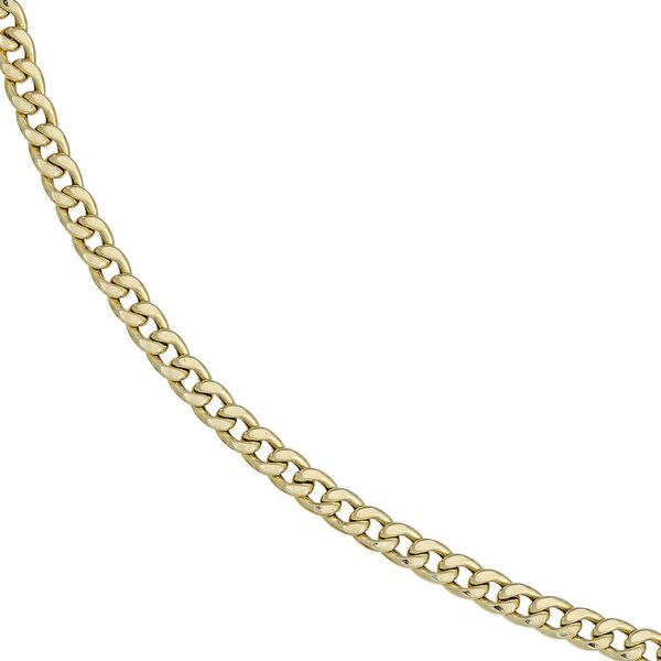 5,2mm Panzerarmband 333 Gelbgold 19cm