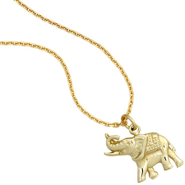 Anhänger Elefant aus 585 Gelbgold