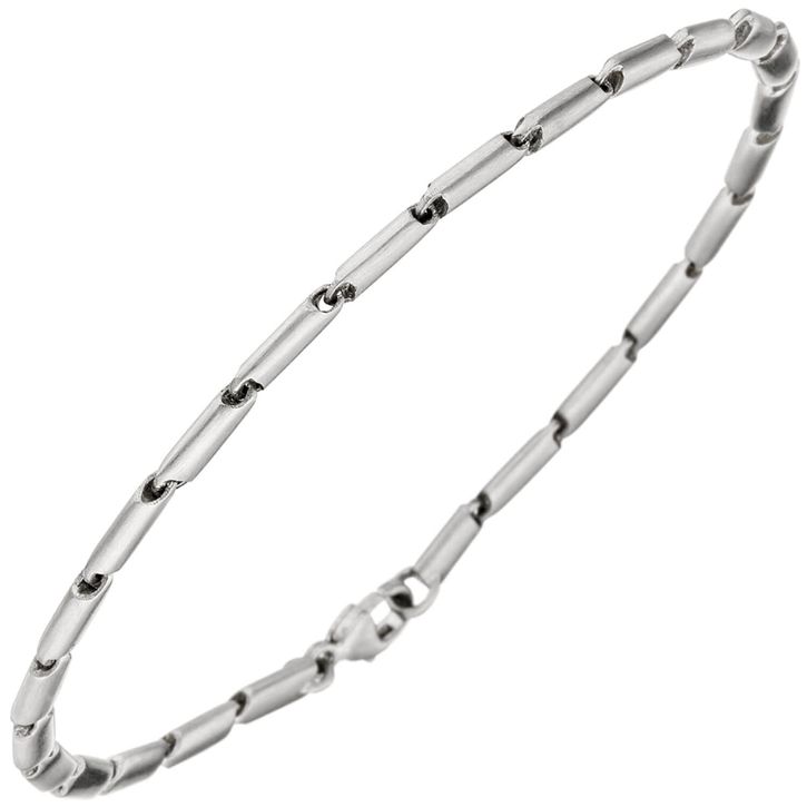 Armband aus 950 Platin 20cm mattiert