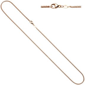 1,5mm Bingokette Kette Halskette Collier Goldkette 585 Gold Rotgold 45cm Damen