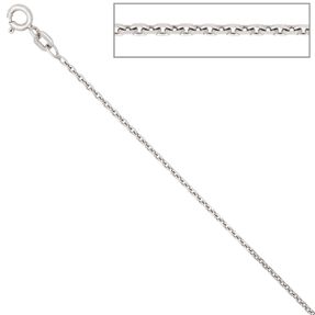 1,5mm Ankerkette Kette Collier Halskette 925 Silber glänzend Damen 42cm