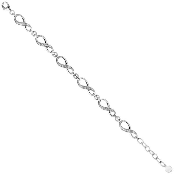 Armband aus Unendlichkeit-Symbolen 925 Silber