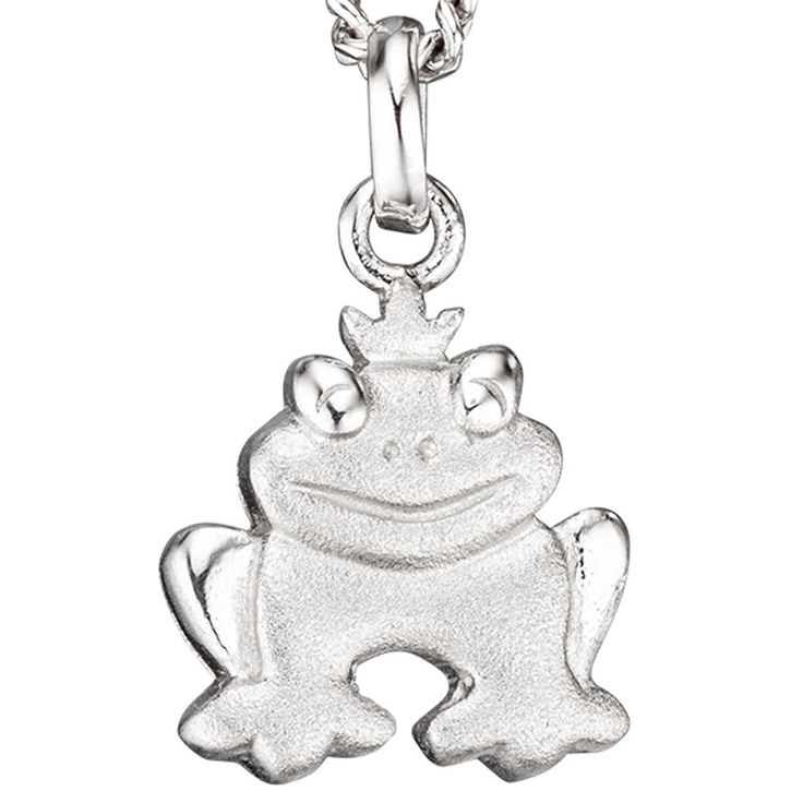 Anhänger Frosch aus 925 Silber Kinder