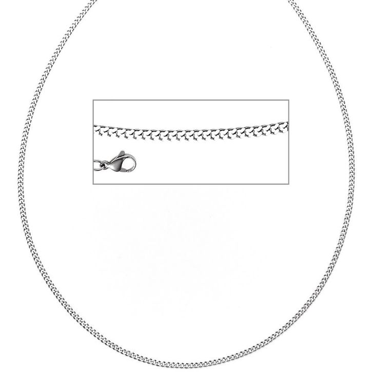 2mm Panzerkette aus Edelstahl 38cm