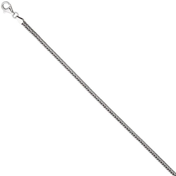 2,5mm Fuchsschwanz Armband 925 Silber 19cm