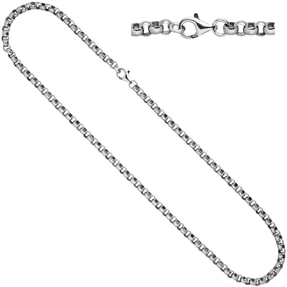 4,5mm Erbskette Kette Halskette Silberkette Halsschmuck aus 925 Silber 50cm