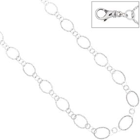 20,3mm Collier Halskette Kette Halsschmuck aus echtem 925 Silber 80cm