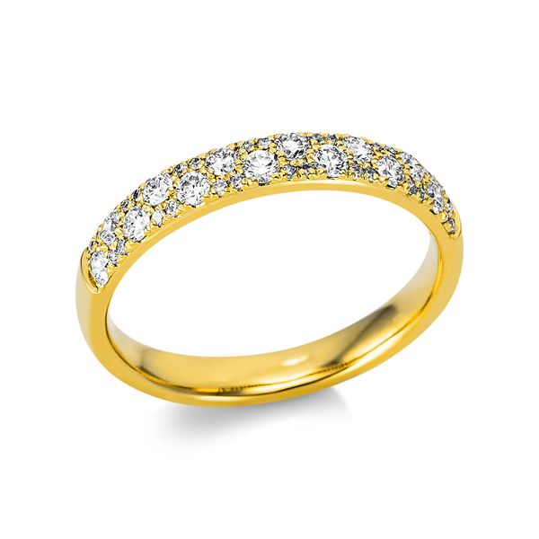 Ring 750 Gelbgold 42 Brillanten 0.45ct