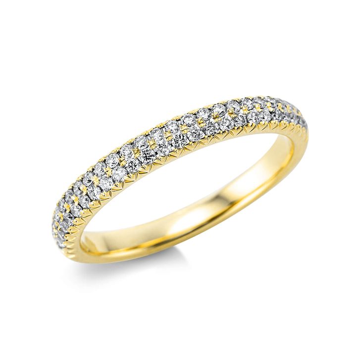 Ring 750 Gelbgold 50 Brillanten 0.3ct