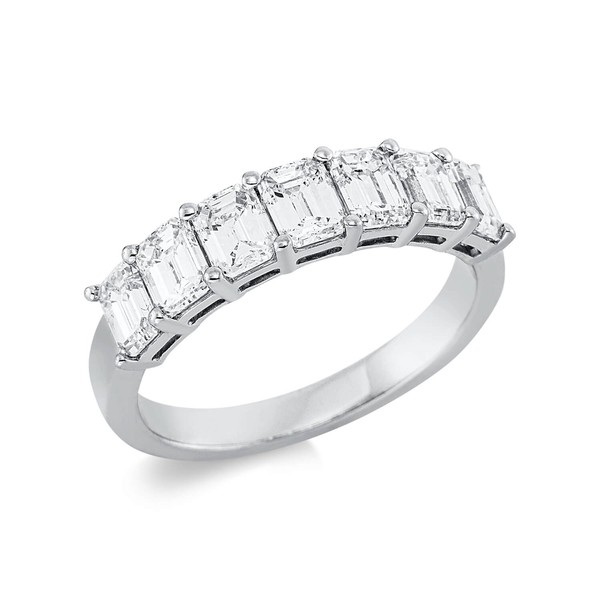 Ring Platin 7 Diamanten 2.06ct