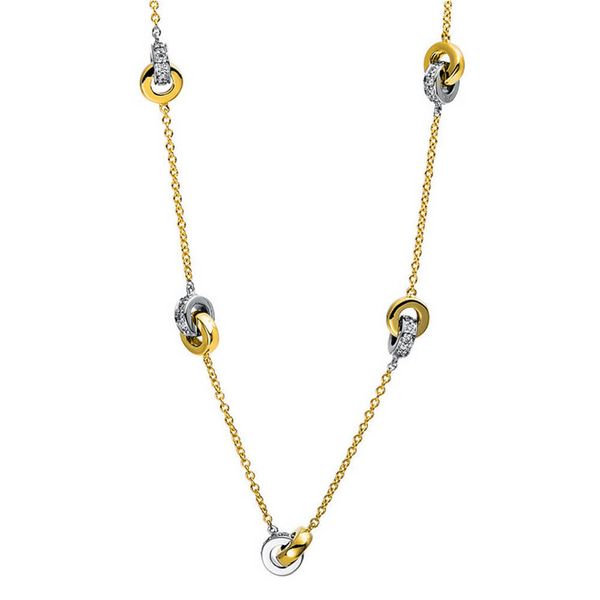 Collier 585 Gelbgold 55 Brillanten 0.21ct