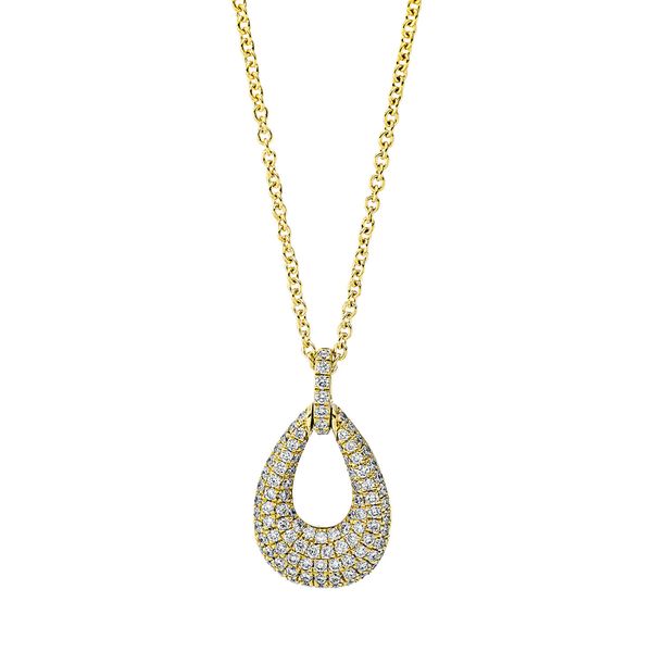 Collier 750 Gelbgold 101 Brillanten 0.38ct