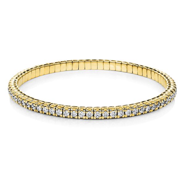 Armband 750 Gelbgold 70 Brillanten 3.28ct